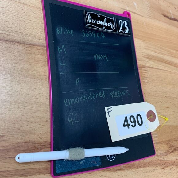 Nike Golf Polo Shirt Mens L Large Navy Blue Dri Fit Micro Pique Willmeng Logo - Picture 11 of 12